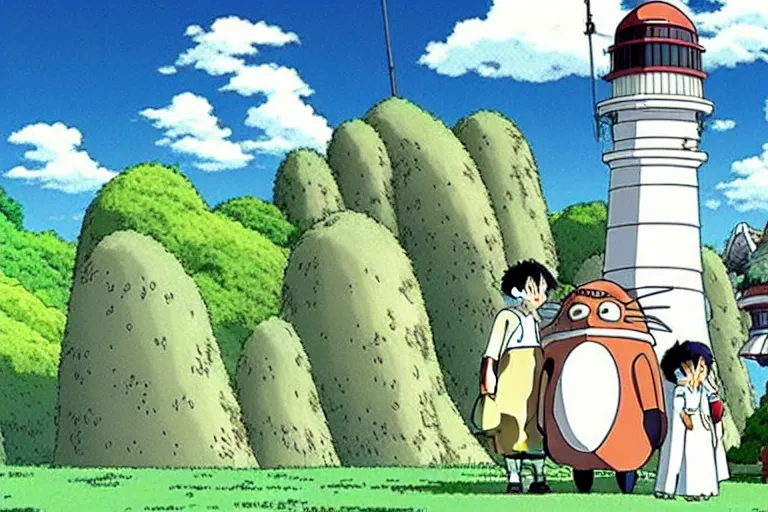 Prompt: ultra hd Fårö Bondans Langhammars studio ghibli