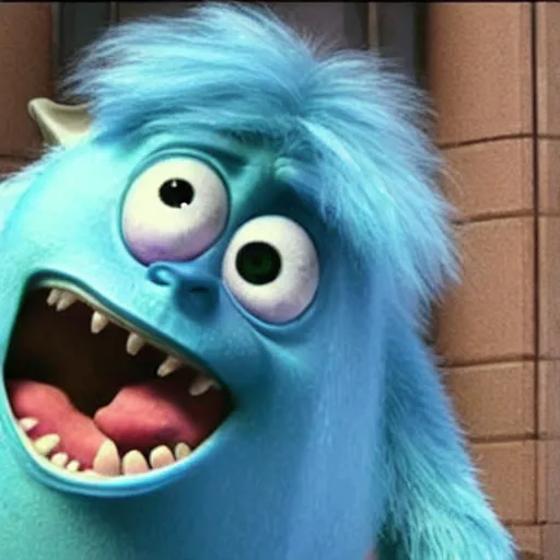 Image similar to boris johnson as a monster in monsters inc.