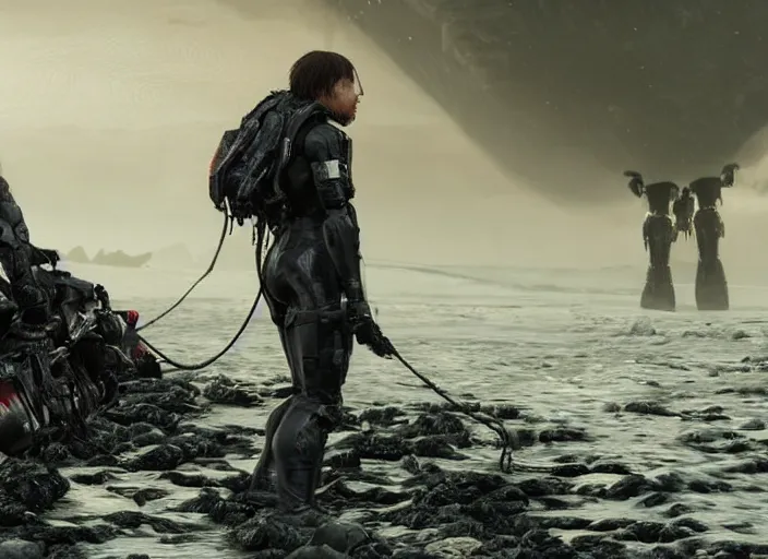 Image similar to Death Stranding 2