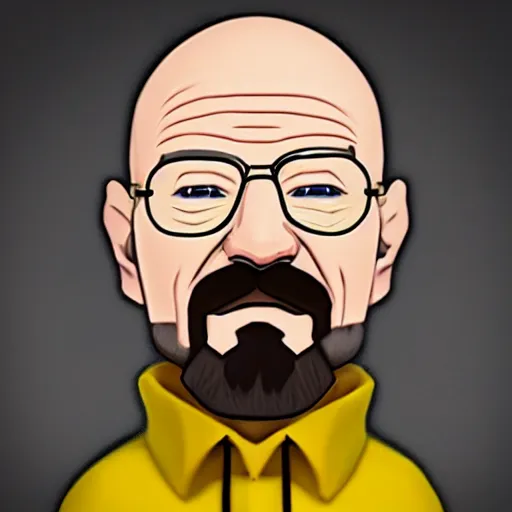 Image similar to walter white as a clash royale character