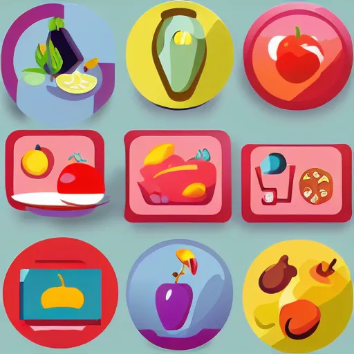 Prompt: weight loss sticker icon pack