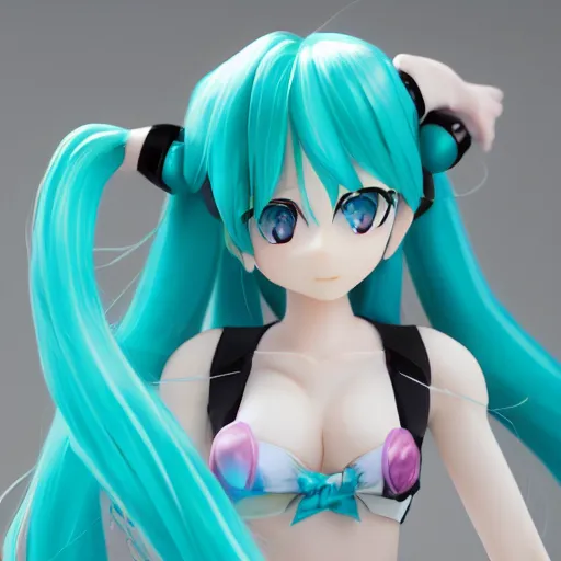 Prompt: hatsune miku as a real girl, high quality, very detailed, anatomically correct, photograph, canon mark ii