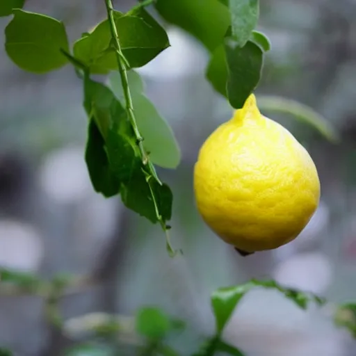 Image similar to i saw a lemon that looks human, i will describe it as in shape of a human with legs of lemons and round body.