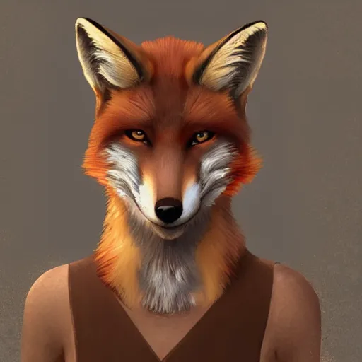 Image similar to fox wearing a tiara, fantasy art, trending on artstation