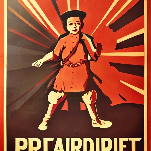 Image similar to Propaganda poster