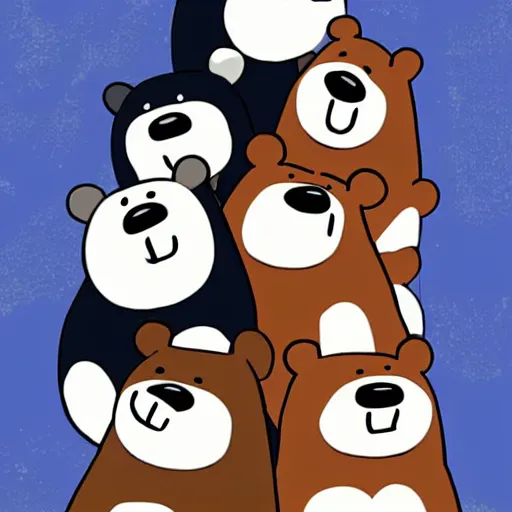 Image similar to we bare bears