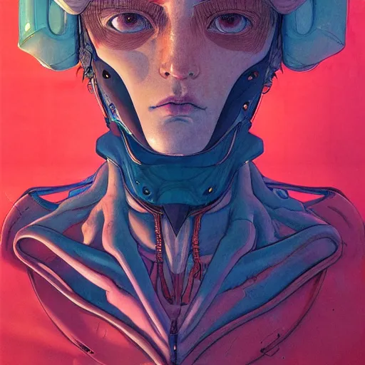 Image similar to prompt : doomer portrait soft light painted by james jean and katsuhiro otomo and erik jones, inspired by akira anime, smooth face feature, intricate oil painting, high detail illustration, sharp high detail, manga and anime 1 9 9 9