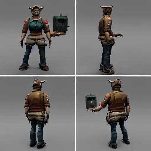 Prompt: 3 d toy of benny from fallout : nw