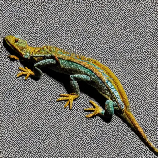 Image similar to lizard skin Emmy Rossum, realistic, photo studio, HDR, 8k, trending on artstation