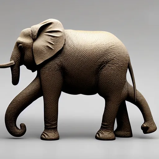 Prompt: elephant chair, concept design
