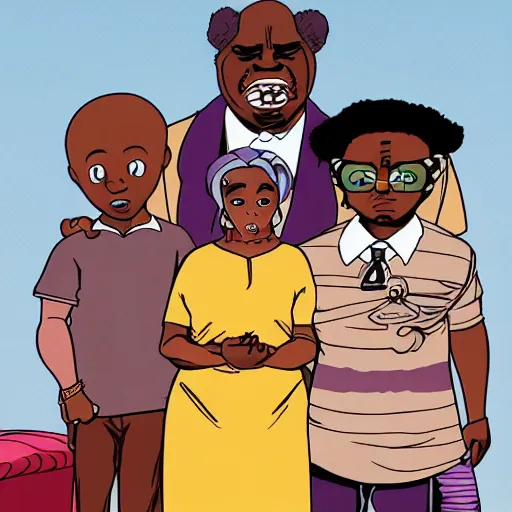 Prompt: uncle ruckus 1 9 8 0 s children's show