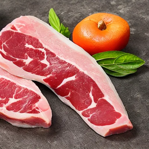 Prompt: amazon brand raw meat,