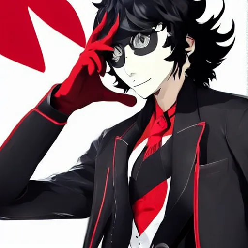 Image similar to persona 5 joker drip in real life, pinterest, 4k high quality