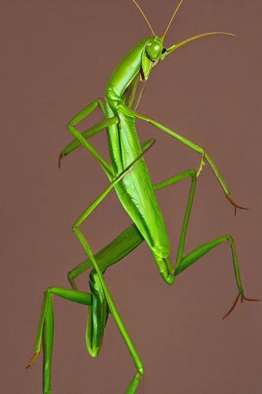 Prompt: praying mantis, by lucy arnold