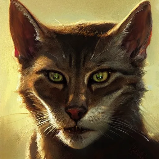 Image similar to portrait of khajit,digital art,ultra realistic,ultra detailed,art by greg rutkowski,dramatic