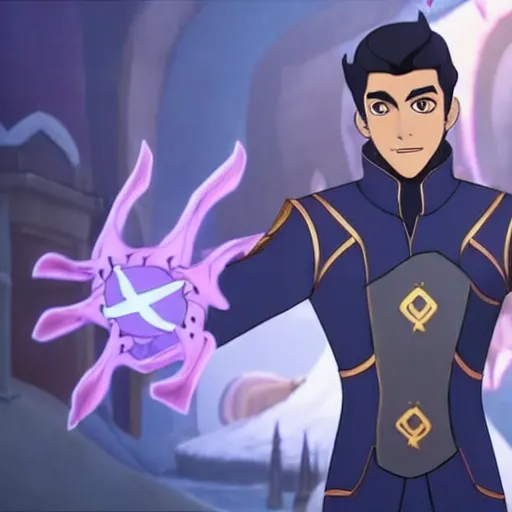 Image similar to viren from the dragon prince