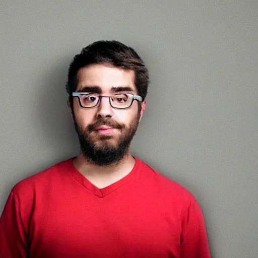 Prompt: portrait of stable diffusion itself as a person