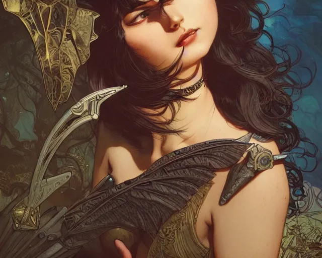 Image similar to photography of guido crepax, deep focus, d & d, fantasy, intricate, elegant, highly detailed, digital painting, artstation, concept art, matte, sharp focus, illustration, hearthstone, art by artgerm and greg rutkowski and alphonse mucha