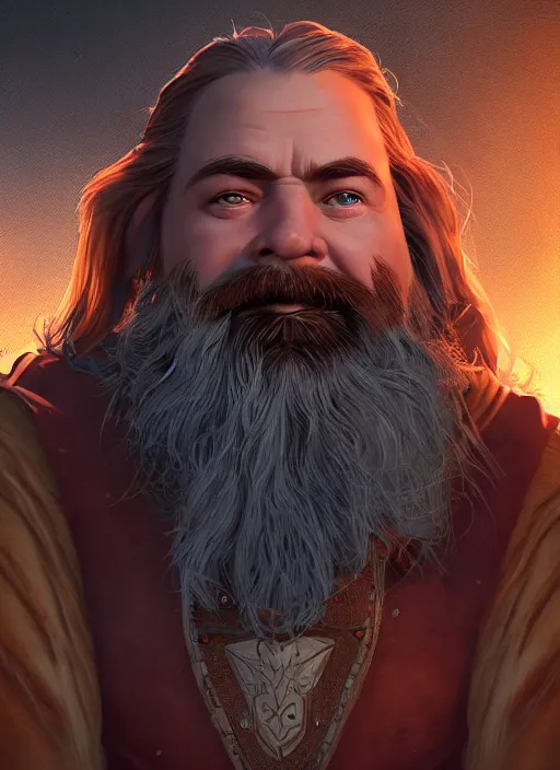 Prompt: A fantasy comic book style portrait painting of a dwarf archer, unreal 5, DAZ, hyperrealistic, octane render, RPG portrait, dynamic lighting