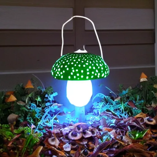 Image similar to mushroom lantern design