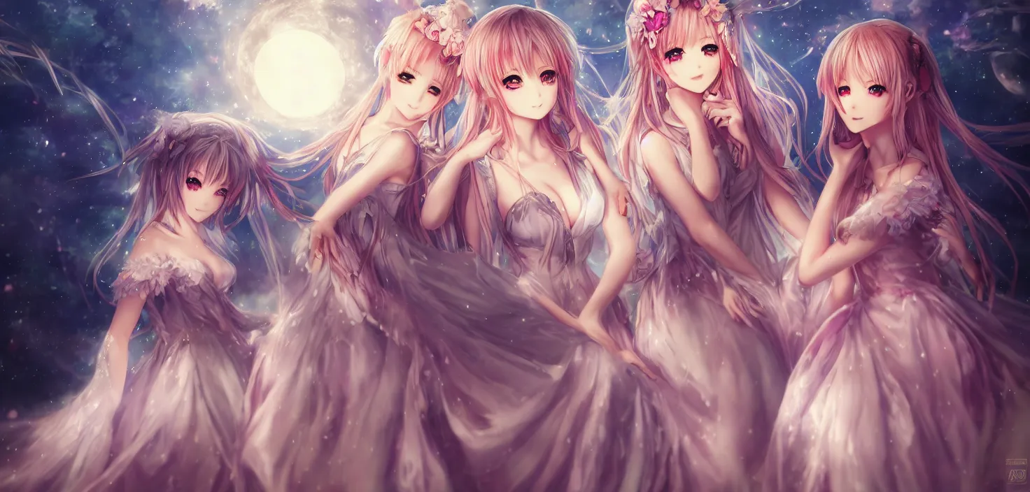 Anime Girls Fantasy Outfits Reference, HD Png Download , Transparent Png  Image - PNGitem