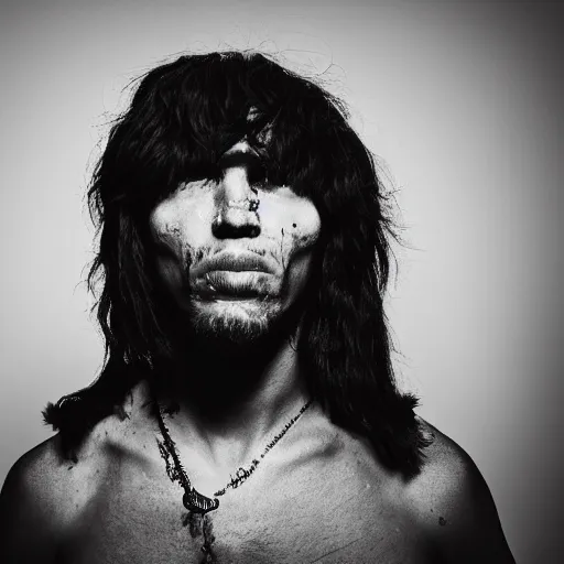 Image similar to 8k portrait photograph of Carter Manson. Dramatic.