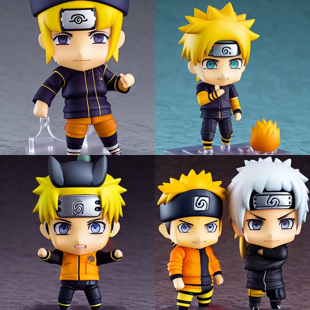 Prompt: Nendoroid Naruto