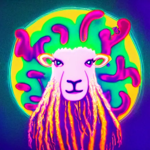 Image similar to electric sheep