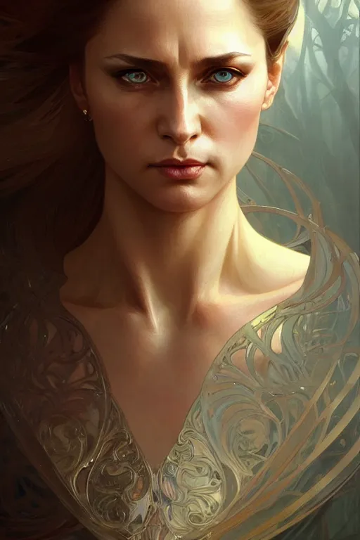 Prompt: vladimir putin, fantasy, amber eyes, face, intricate, elegant, highly detailed, digital painting, artstation, concept art, smooth, sharp focus, illustration, art by artgerm and greg rutkowski and alphonse mucha