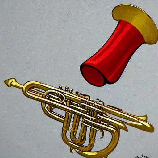 Prompt: donald trumpet