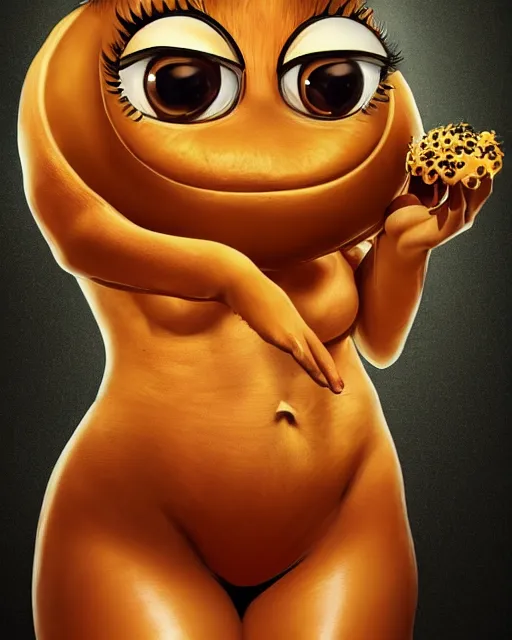 Prompt: beautiful pepe as honey, made of honey, wearing honey - themed miniskirt, award winning creature portrait photography, extremely detailed, artstation, 8 k, sensual lighting, incredible art, wlop, artgerm, backlit, rim lighting, hi - fructose