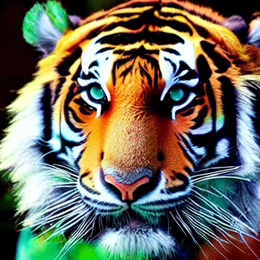 Image similar to A nice colorful tiger sticker