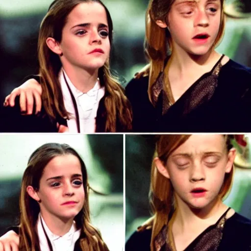 Prompt: emma watson as Macaulay Culkin