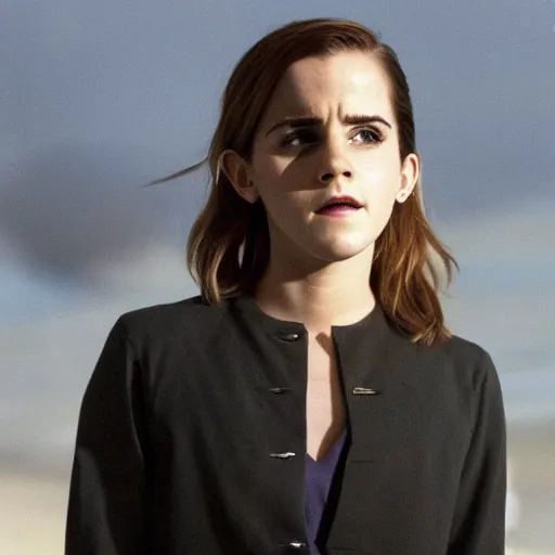 Prompt: still of emma watson in x - files