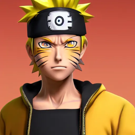 Naruto Uzumaki - From Naruto Shippuden (Upscaled) by HellHound2k3