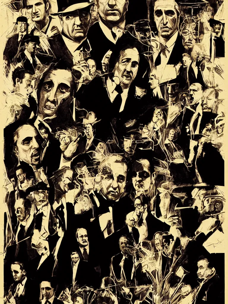 Image similar to Where's the Godfather illustrated by Martin Handford