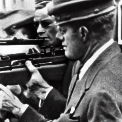 Prompt: jfk counter - sniping lee harvey oswald,