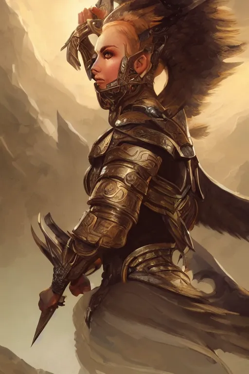 Image similar to amazon valkyrie athena, d & d, fantasy, portrait, highly detailed, headshot, digital painting, trending on artstation, concept art, sharp focus, illustration, art by artgerm and greg rutkowski and magali villeneuve