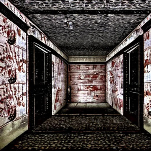 Image similar to a playstation 1 era survival horror horror game screen shot