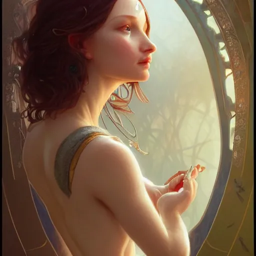 Image similar to beautiful natural Princess Emily Browning, intricate, elegant, highly detailed, digital painting, artstation, concept art, smooth, sharp focus, illustration, art by artgerm and greg rutkowski and alphonse mucha and loish and WLOP