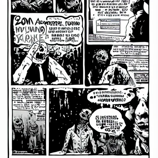 possible zombie alert - Comic Studio