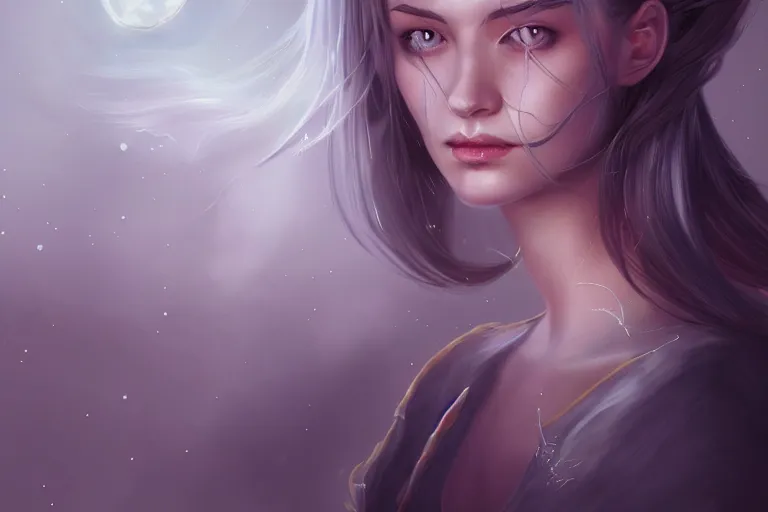 Image similar to ultra - realistic dream illustration, shira, princess of power, science fiction, fantasy, sophisticated, elegant, highly detailed, digital painting, artstation, concept art, smooth