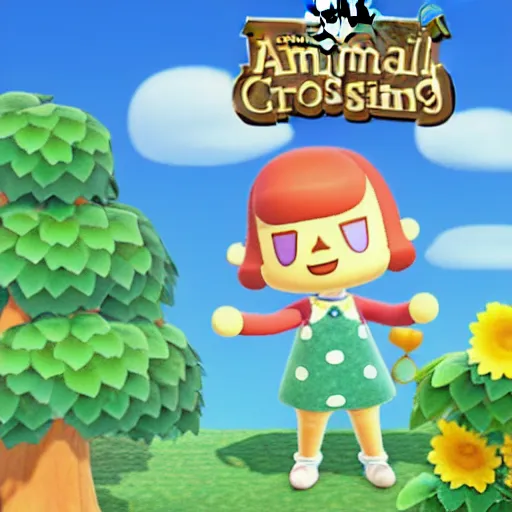 Image similar to animal crossing isabelle artwork