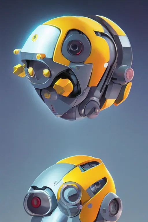 Image similar to metabots medabots medarotto medarot robot minimalist comics helmet mask neon cybereye, behance hd by jesper ejsing, by rhads, makoto shinkai and lois van baarle, ilya kuvshinov, rossdraws global illumination ray tracing hdr radiating a glowing aura