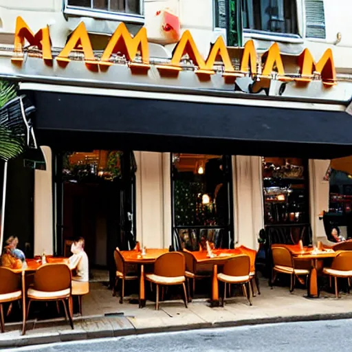 Image similar to a restaurant named 'miam miam'