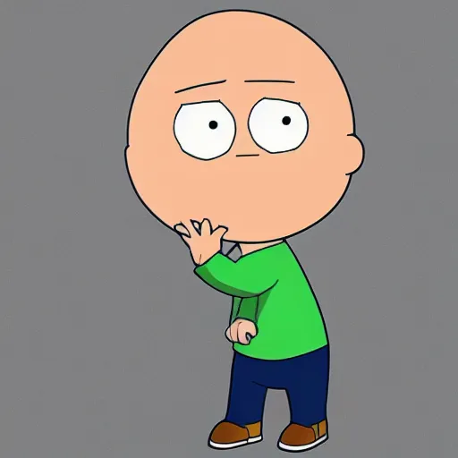 Image similar to stewie from family guy, drawn in anime style