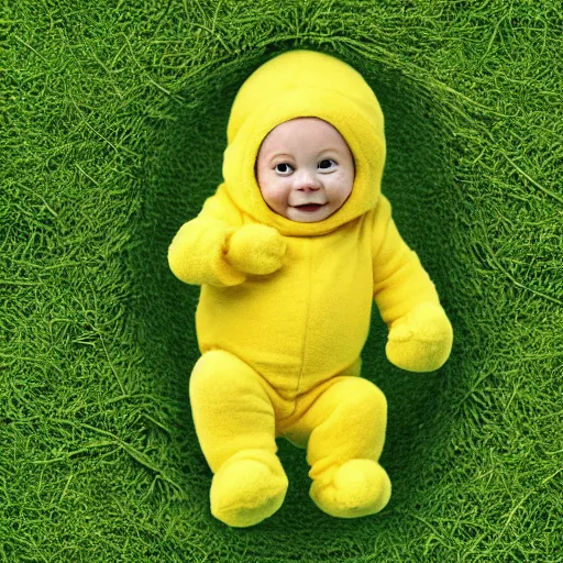 Image similar to teletubbie embryo development