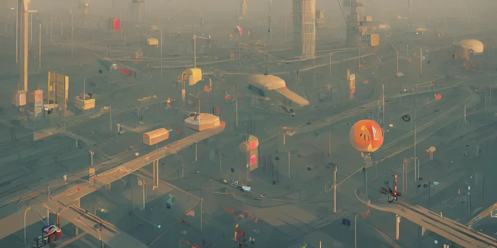 Image similar to Louisville Kentucky by Goro Fujita and Simon Stalenhag , 8k, trending on artstation, hyper detailed, cinematic