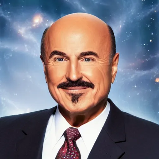 Image similar to dr. phil in space