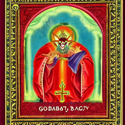 Image similar to holy biboran of godsatan's abdulov